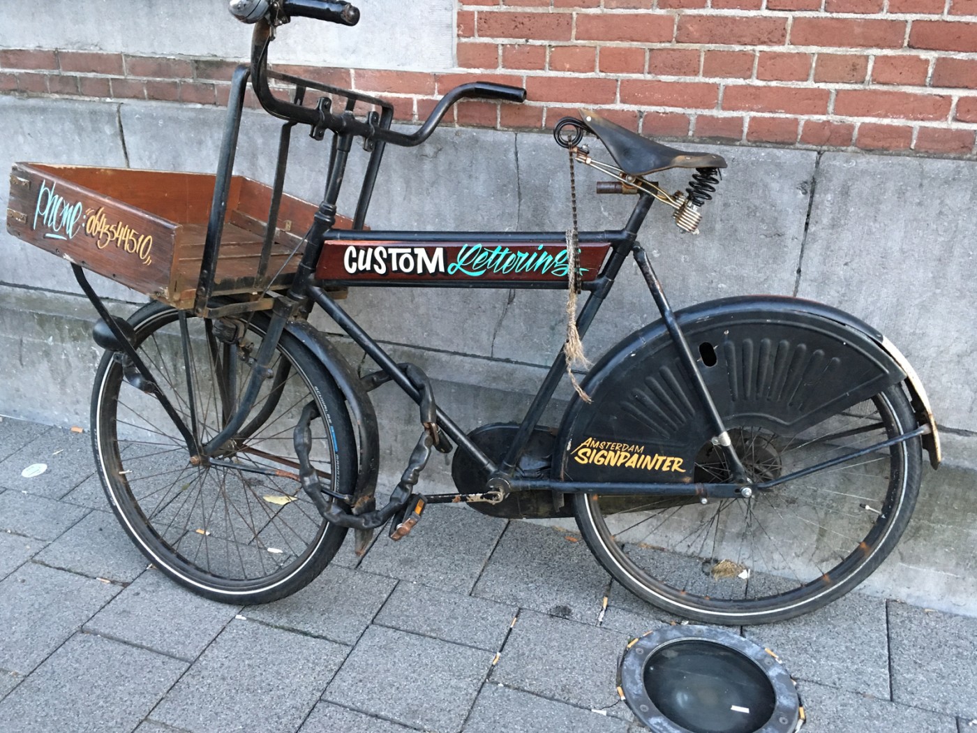 Signpainters Amsterdam rower