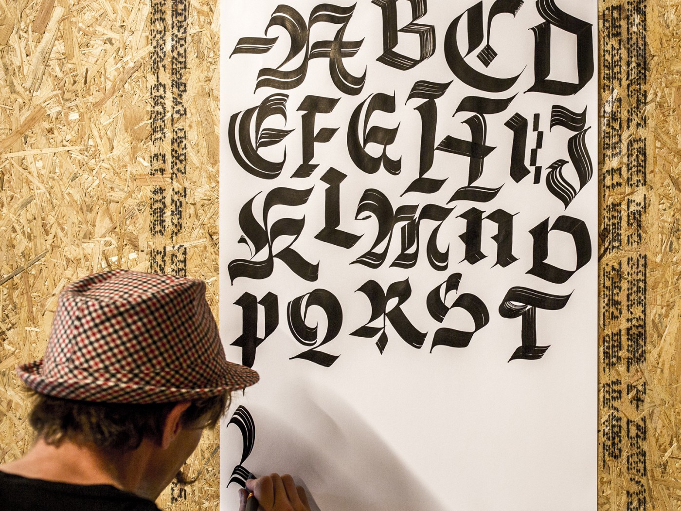 ręczne malowanie liter amsterdam 2016 letterheads