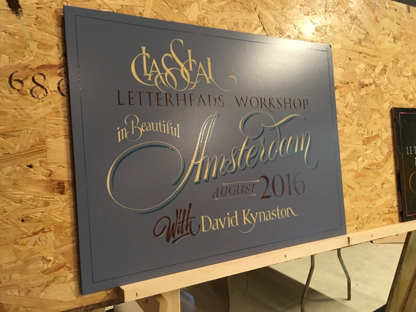 tabliczka letterheads amsterdam
